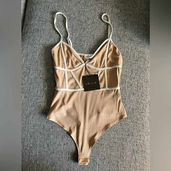 Le Lis Tops Nude Bodysuit From Le Leis Poshmark